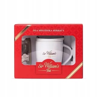 Zestaw Prezentowy Sir William's Tea - Kubek + 12 herbat