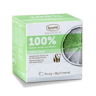 Ronnefeldt - 100% BIO ORGANIC LEMON GREEN - 15 Saszetek
