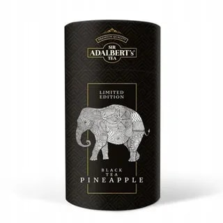 ADALBERT'S BLACK TEA PINEAPPLE LIŚCIASTA 100G