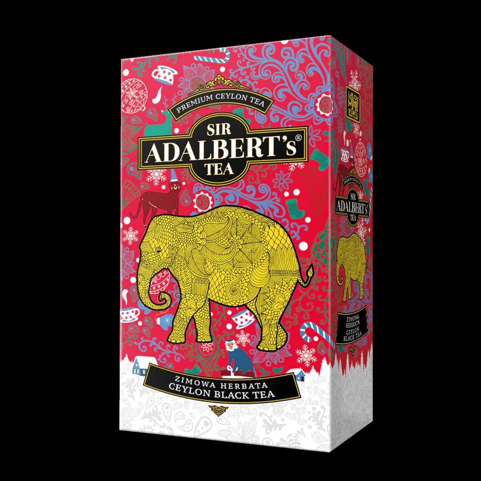 Adalbert's Tea Zimowa Ceylon Black Tea Liściasta 70g