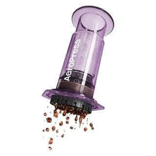 AeroPress Clear Purple - Zaparzacz do kawy fioletowy