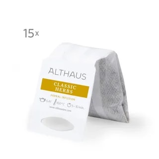 Althaus - Classic Herbs Grand Packs – Herbata Ziołowa 15 Saszetek