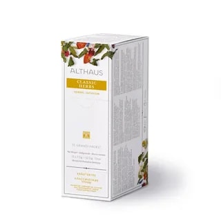 Althaus - Classic Herbs Grand Packs – Herbata Ziołowa 15 Saszetek