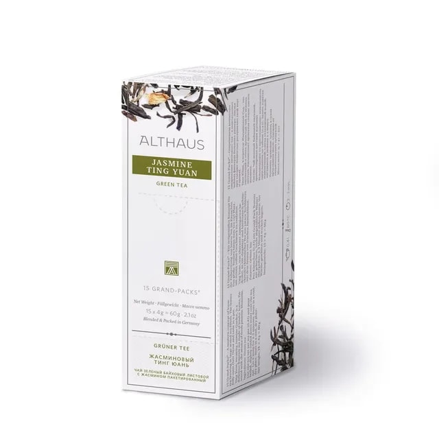 Althaus - Jasmine Ting Yuan Grand Pack - Herbata 15 dużych saszetek