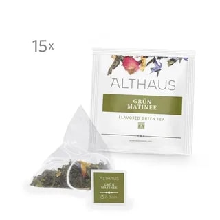 Althaus - Grun Matinee Pyra Pack - 15 piramidek