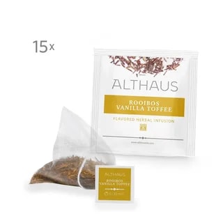 Althaus - Rooibos Vanilla Toffee Pyra Pack - 15 piramidek