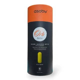 Asobu - Orb Bottle Żółta - Butelka termiczna 420ml