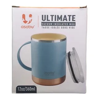 Asobu - Ultimate Coffee Mug Niebieski - Kubek termiczny 360ml