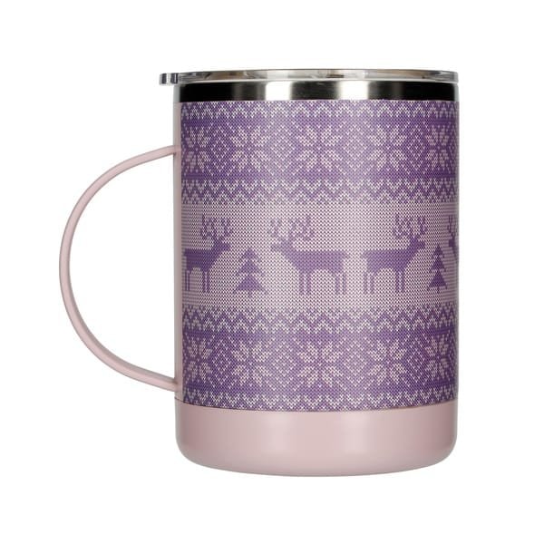 Asobu - Ultimate Coffee Mug Różowy Sweter - Kubek termiczny 360ml
