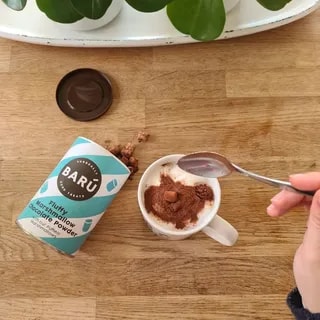 BARÚ - Fluffy Marshmallow Chocolate - Czekolada w Proszku 250g