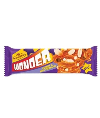 Eurohansa - WONDER baton orzechowy w mlecznej czekoladzie - 40g