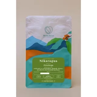 BeMyBean - Nikaragua Jinotega Washed Espresso - kawa ziarnista 250 g