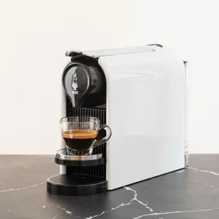 Bialetti - ekspres kapsułkowy Gioia Plus - Biały + 48szt kapsułek NAPOLI