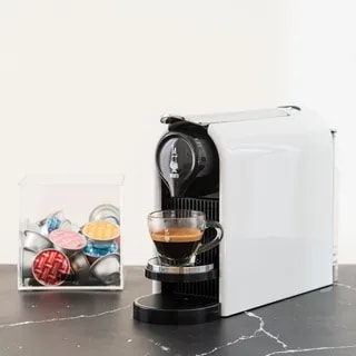 Bialetti - ekspres kapsułkowy Gioia Plus - Biały + 48szt kapsułek NAPOLI