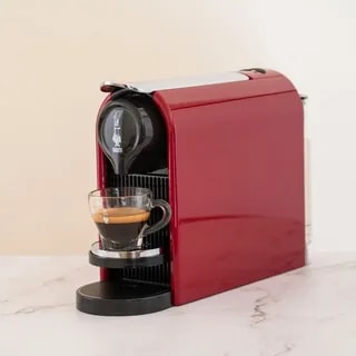 Bialetti - ekspres kapsułkowy Gioia Plus - Czerwony + 48szt kapsułek NAPOLI