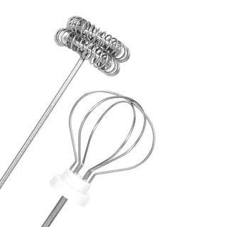 Bialetti - Whipper Pro - Spieniacz do mleka srebrny