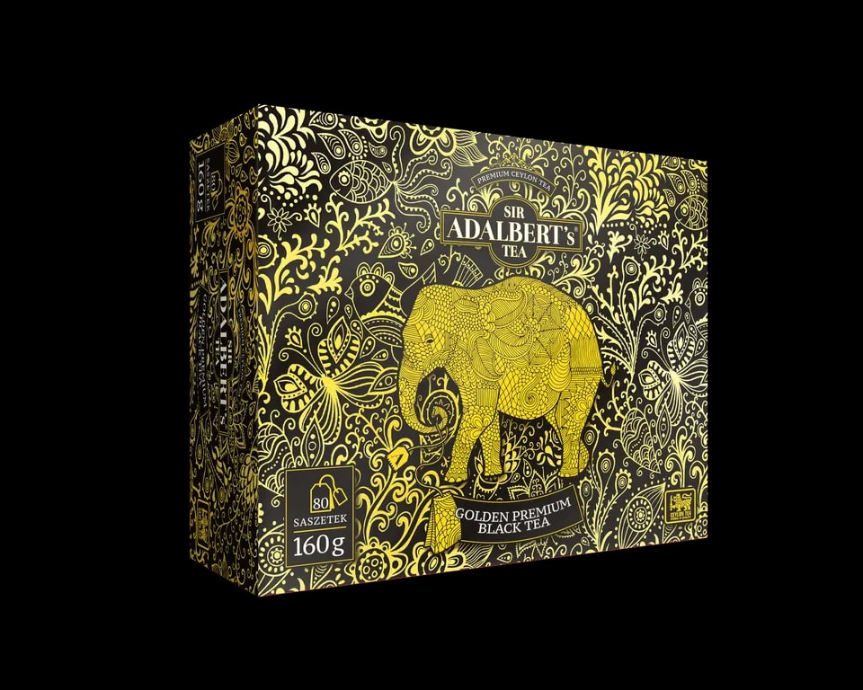Adalbert's Premium Black Tea 80 x 2g - herbata w saszetkach