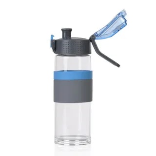 Butelka Szklana Casno Cross 500 ml Niebieska