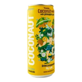 Coconaut Woda Kokosowa z Sokiem Ananasowym Zestaw 20 x puszka 320 ml
