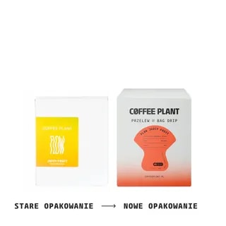 Coffee Plant Drip Coffee Bag JUICY FRUIT 10 Saszetek