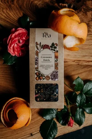Herbata Czarna - Cytrusowy Dotyk - Tea Selection 50g