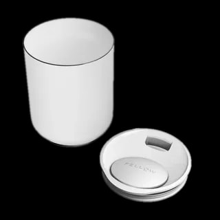 Biały kubek termiczny Fellow Rocky Lowball Tumbler o pojemności 295 ml