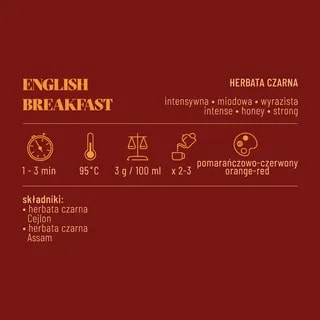 Hard Beans Herbata Czarna English Breakfast 50 g