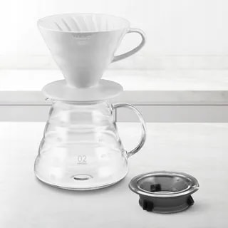 Hario ceramiczny Drip V60-02 Biały VDC-02W