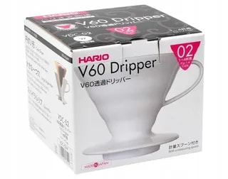 Hario ceramiczny Drip V60-02 Biały VDC-02W