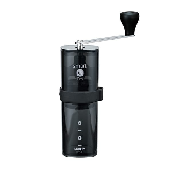 Hario - Smart G PRO Coffee Mill Przezroczysty Czarny