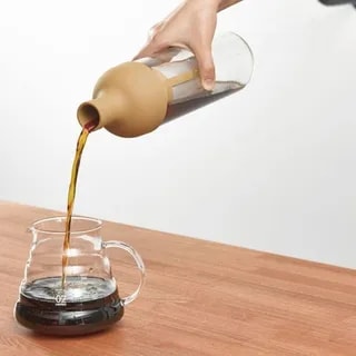 Hario Filter-In Coffee Bottle - Butelka do Cold Brew - Kremowa