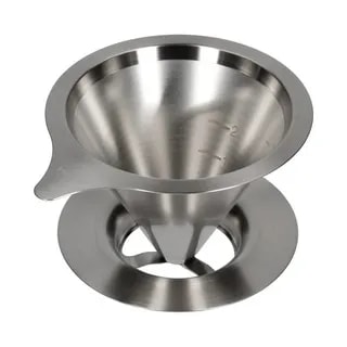 Hario metalowy Drip V60-02 z podstawką
