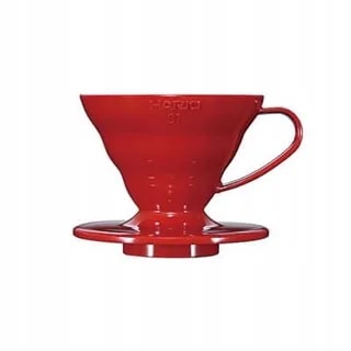 Hario plastikowy Drip V60-01 Czerwony