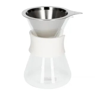 Hario - Glass Coffee Maker - Biały