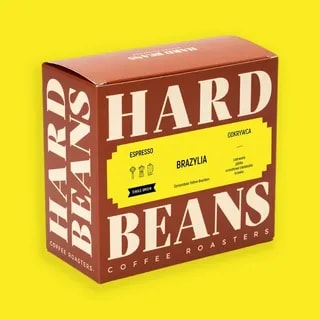 Hard Beans - Brazylia Samambaia Espresso - Kawa Ziarnista 250 g