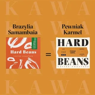 Hard Beans Brazylia Pewniak Karmel Natural Filter 250 g