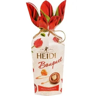 Praliny z orzechami laskowymi HEIDI Bouquet Milk & Hazelnuts