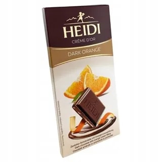 Czekolada Gorzka HEIDI CREME D'OR DARK ORANGE 90G