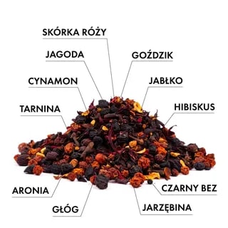 Herbata Owocowa Świąteczna Teaverso Dianto 100g