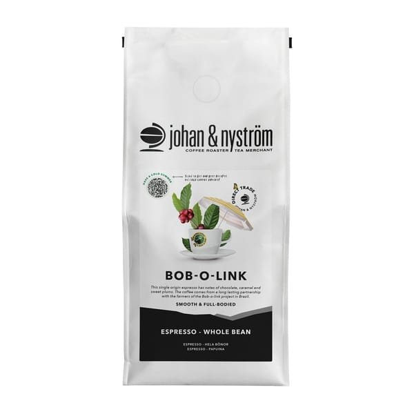 Johan & Nyström Bob-o-link Espresso 500g