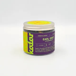 Kafar - Herbata Czarna – Earl grey z pomarańczą – 50g