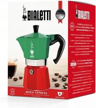 Bialetti Moka Express 6tz Italia
