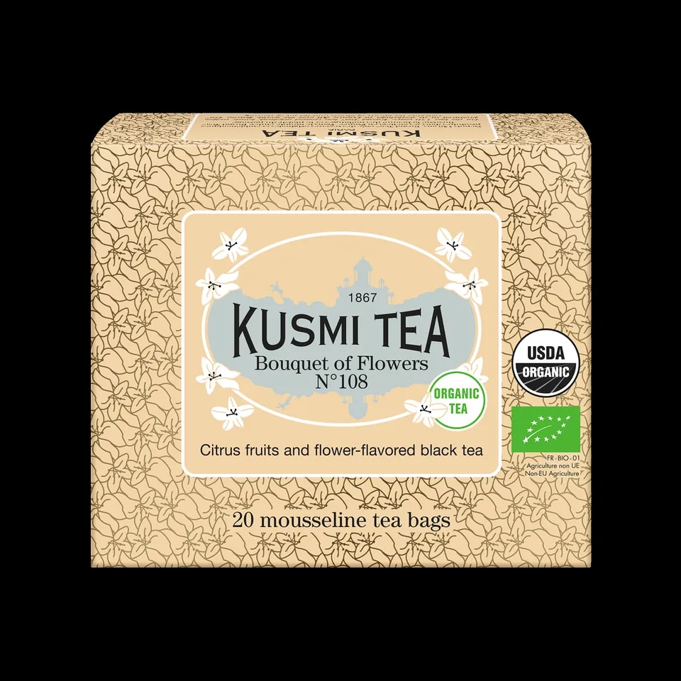 Kusmi Tea - Bouquet of Flowers Bio N°108 - Herbata 20 Saszetek