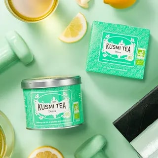 Kusmi Tea - Herbata Zielona Detox Bio - 100 g