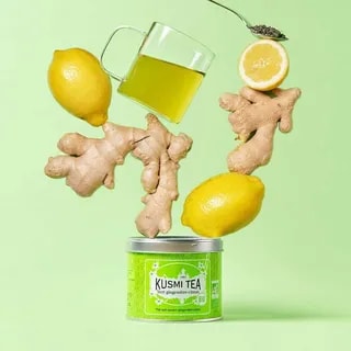 Kusmi Tea - Green Ginger Lemon Bio - Herbata sypana 100g