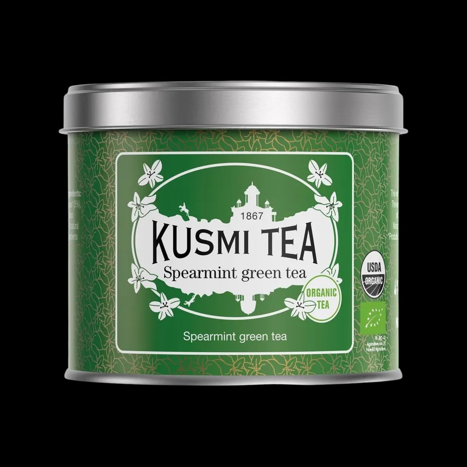 Kusmi Tea - Spearmint Green Tea - Herbata Sypana 100g