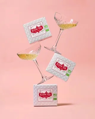 Kusmi Tea - White Bellini - Herbata 20 Saszetek