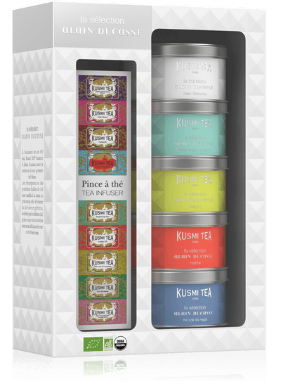 Kusmi Tea - Zestaw Prezentowy Alain Ducasse z Zaparzaczem