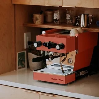 La Marzocco Home - Linea Micra Czerwony - Ekspres ciśnieniowy