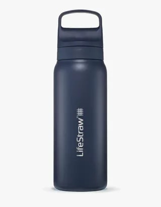 LifeStraw Go 2.0 Termiczna Butelka z Filtrem Membranowo-Węglowym 700 ml Aegean Sea